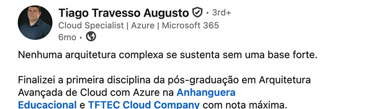 Depoimento de Tiago Travesso Augusto